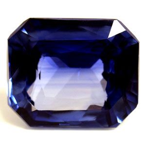 Szafir 1,98 ct, niebieski, szlif szmaragdowy