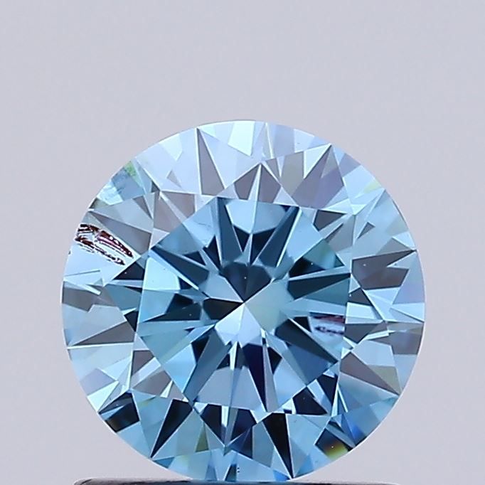 1.09 CT Fancy Vivid Blue ROUND