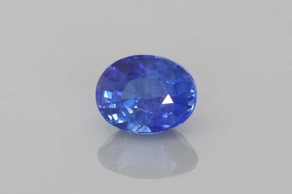 SAPPHIRE FACETED 1.51ct BLUE Vivid BLUE SI SRILANKA HEATED