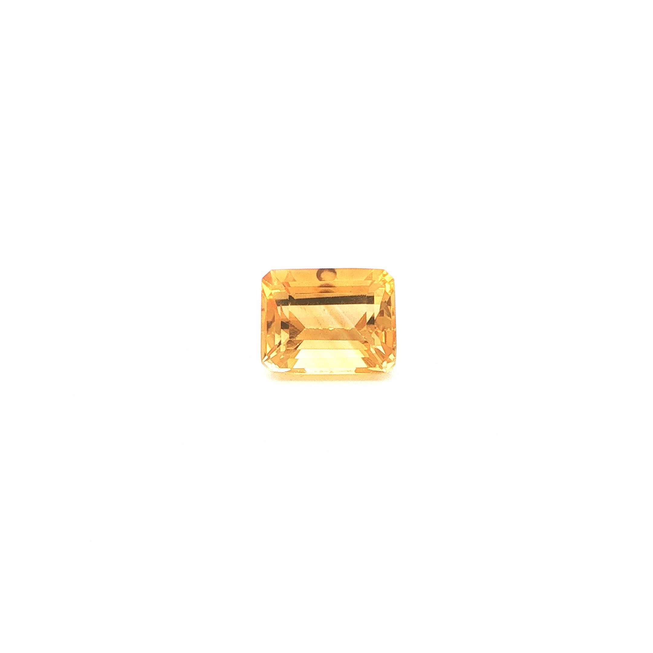 3.54 ct Octagonal citrine