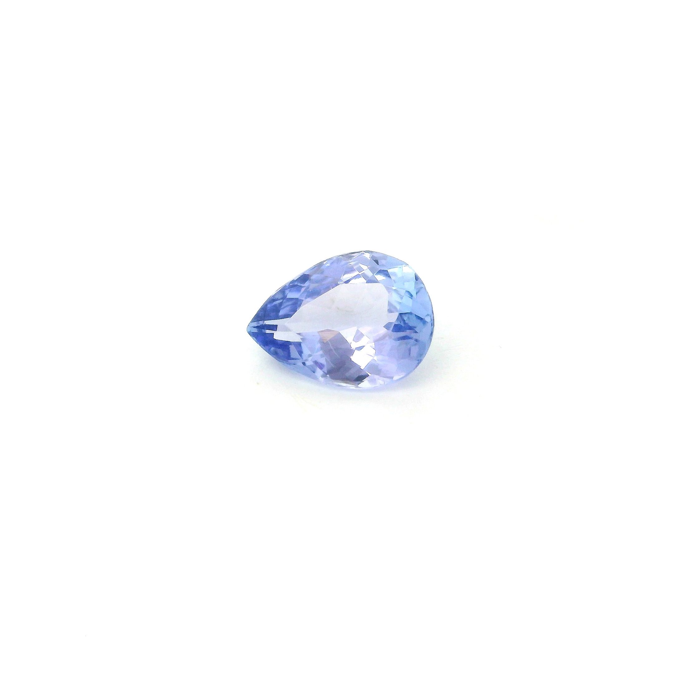 1.07 ct Pear tanzanite