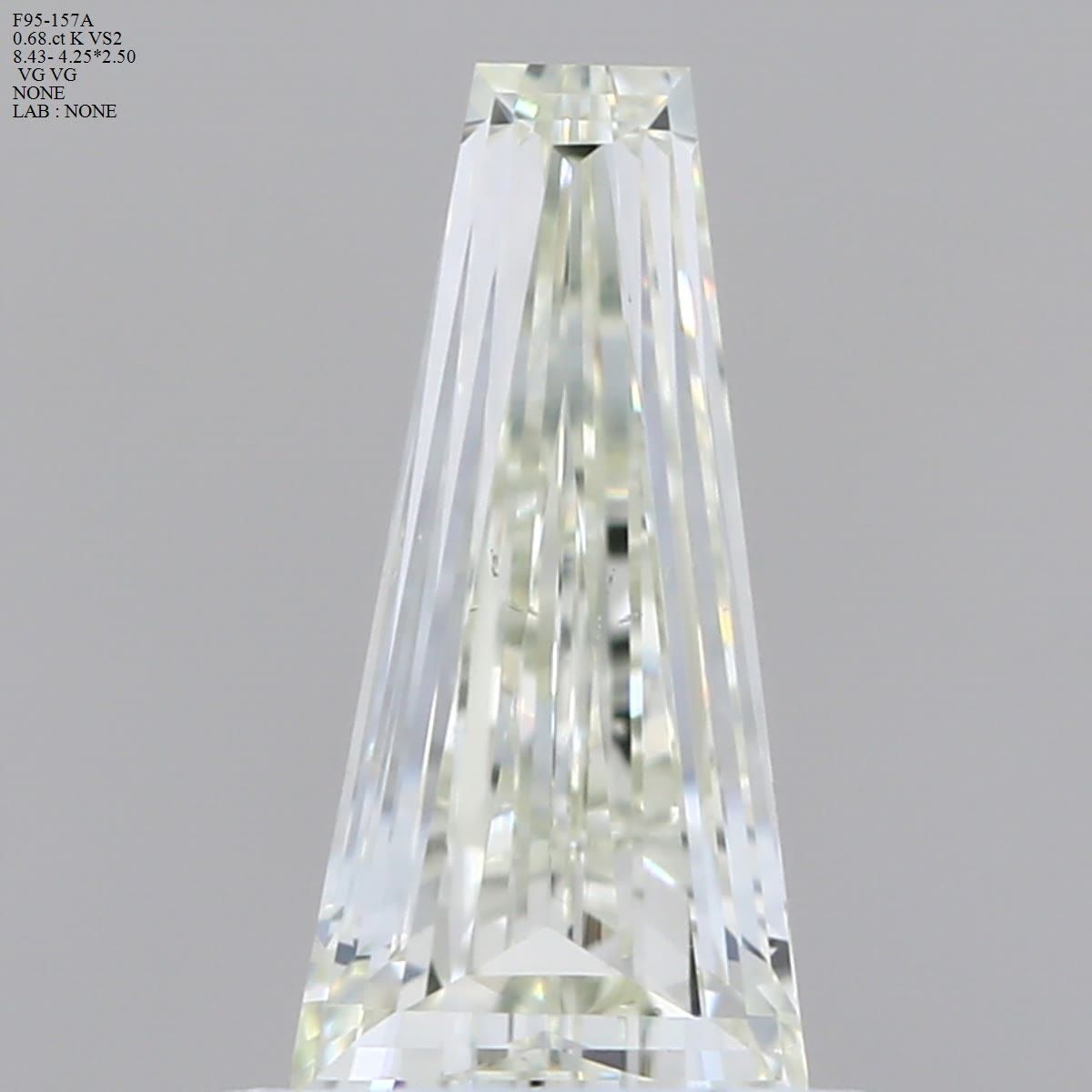 Prírodný diamant tapered...