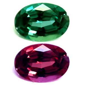 ALEXANDRITE FACETED 0.85ct GREEN Blue Green to Purple EC BRAZIL NONE