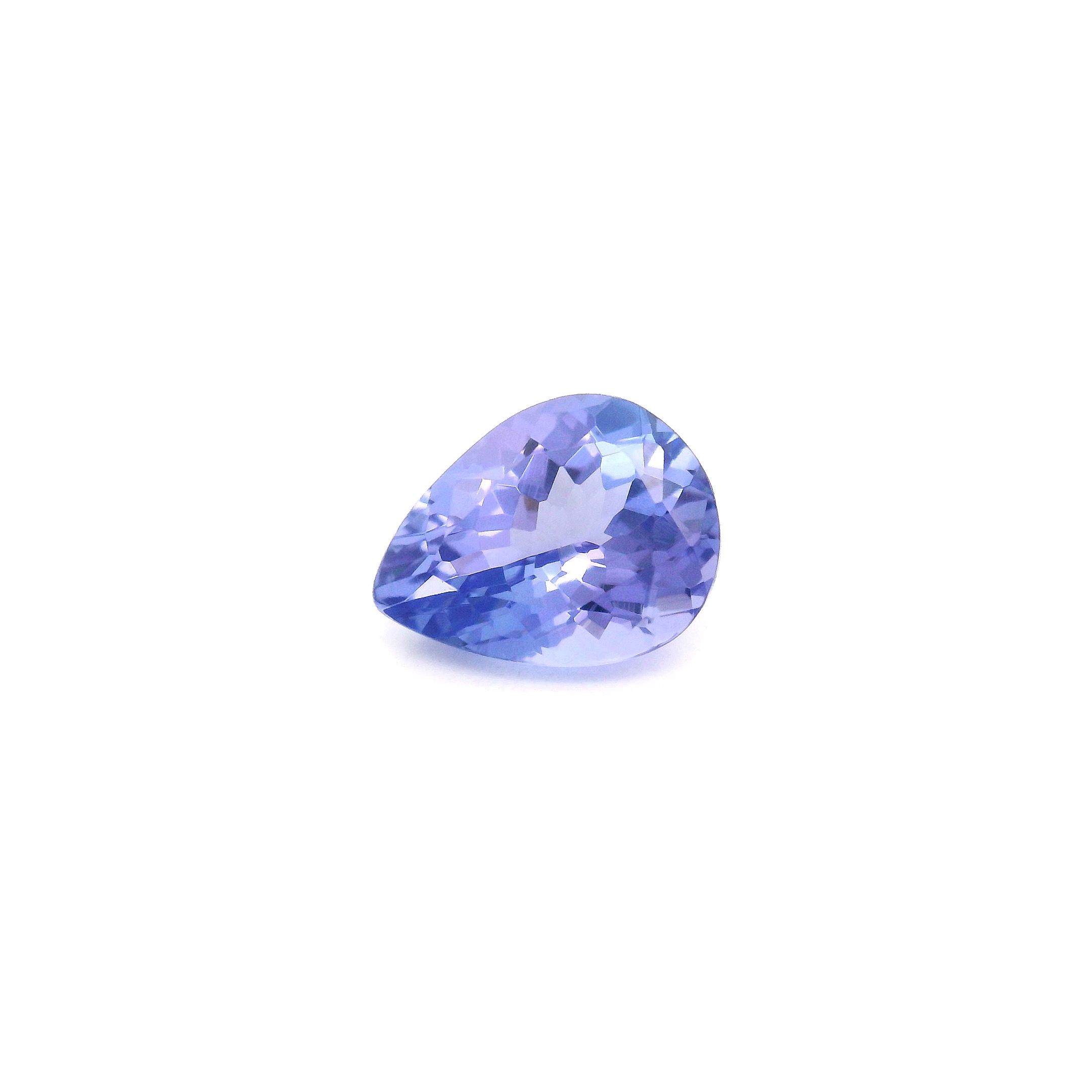 TANZANITE FACETED 1.22ct BLUE Intense EC TANZANIA HEATED