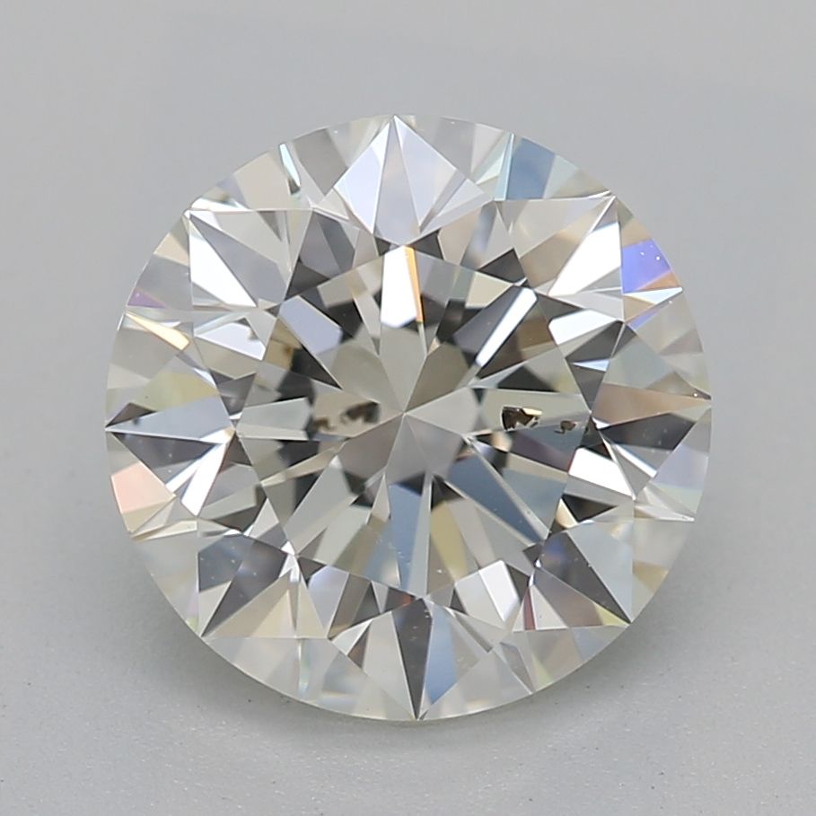 Diamant Rond 1.72 ct - Couleur J - Pureté SI2