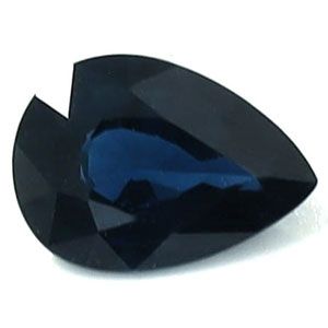 SAPPHIRE FACETED 1.21ct BLUE Intense Blue EC MADAGASCAR NONE