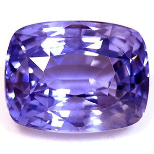 Szafir 3,40 ct, niebieski, szlif cushion