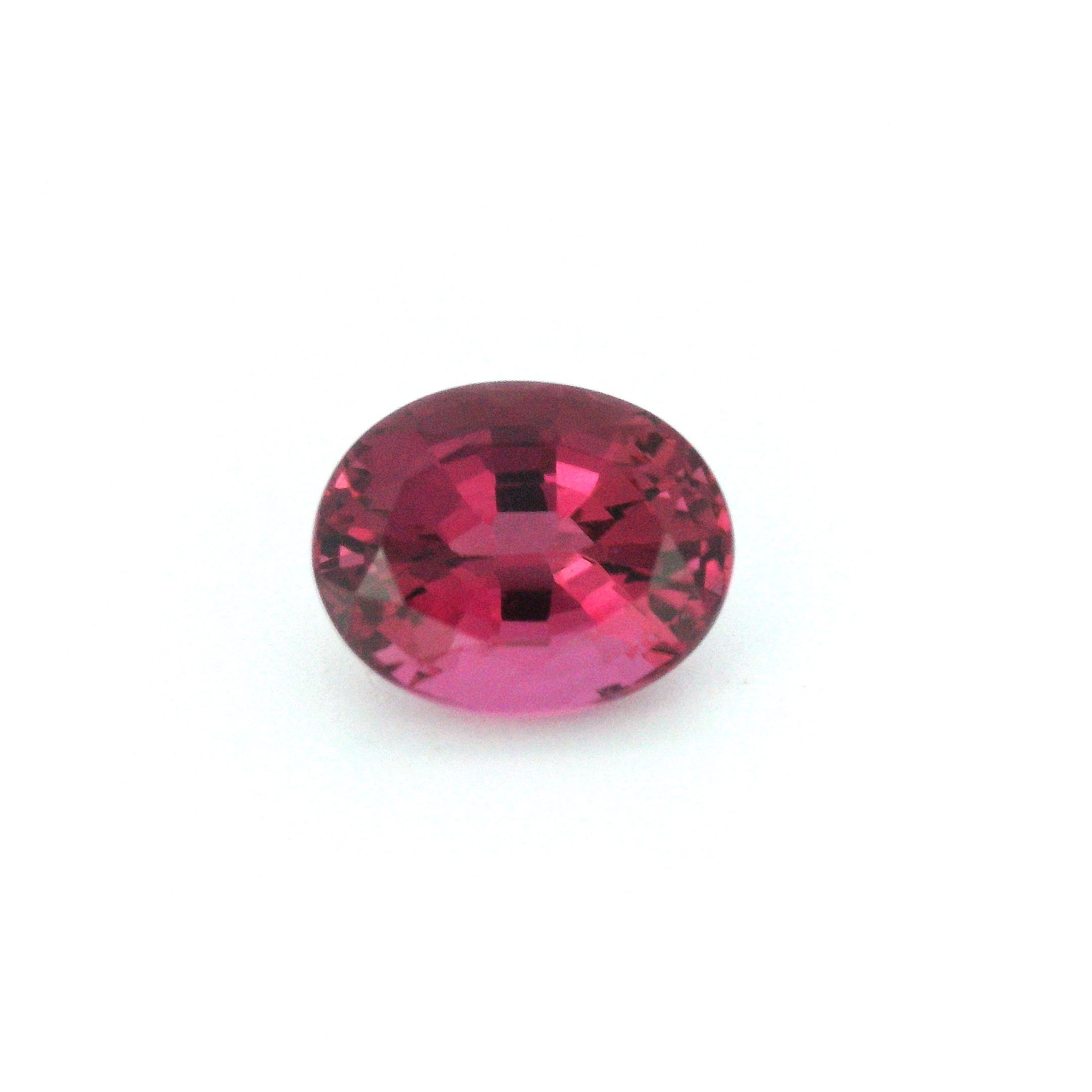 Turmalin 2,69 ct, różowy, szlif owalny