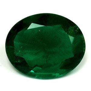 Szmaragd 3,45 ct, zielony, szlif owalny