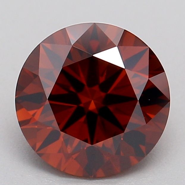 0.85 CT Fancy Deep Orange ROUND