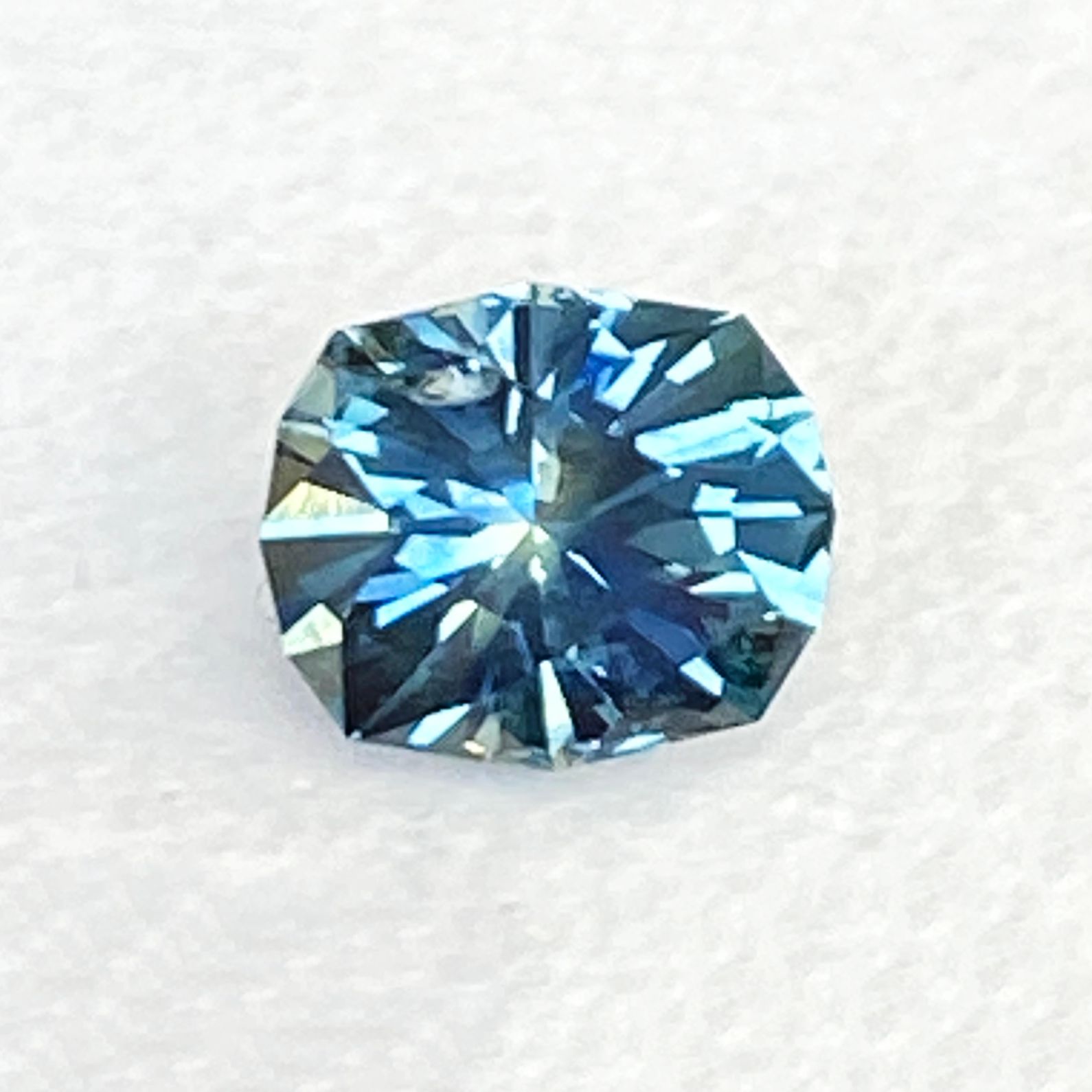 SAPPHIRE FACETED 1.66ct BLUE Blue EC UNITEDSTATES HEATED
