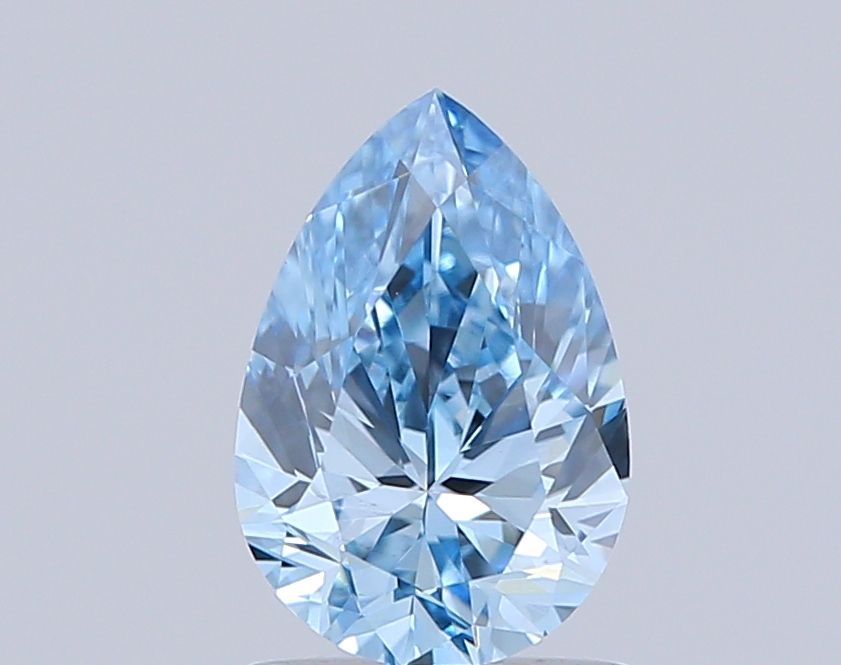 1.03 CT Fancy Vivid Blue PEAR