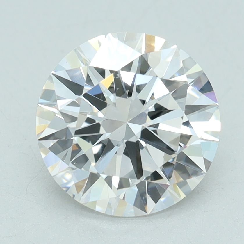 1.50 Carat D VS2 Round Lab Diamond