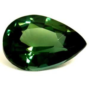 SAPPHIRE FACETED 0.84ct GREEN Green EC SRILANKA NONE