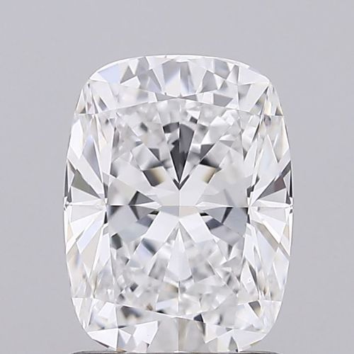 1.09-carat cushion diamond with D color, null cut, and VS1 clarity.