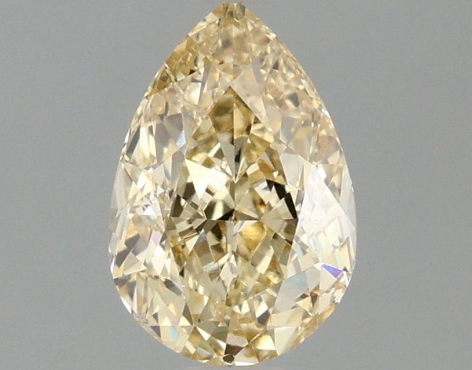 1.06 CT Fancy Yellow PEAR