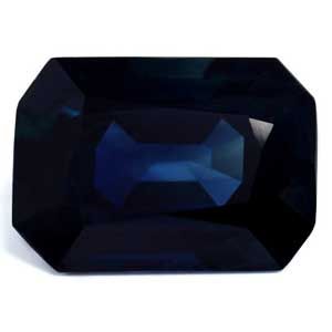 SAPPHIRE FACETED 9.08ct BLUE Deep Blue EC MADAGASCAR NONE