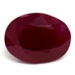 RUBY FACETED 2.92ct RED Deep Red EC REST_OF_AFRICA NONE