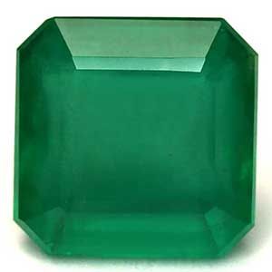Szmaragd 2,64 ct, zielony, szlif szmaragdowy