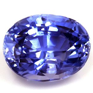 Szafir 1,35 ct, niebieski, szlif owalny