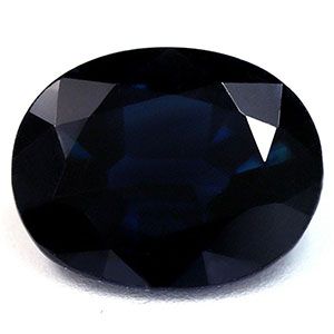 Szafir 2,98 ct, niebieski, szlif owalny