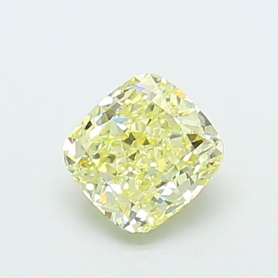 1.02 CT Fancy Light Yellow CUSHION MODIFIED
