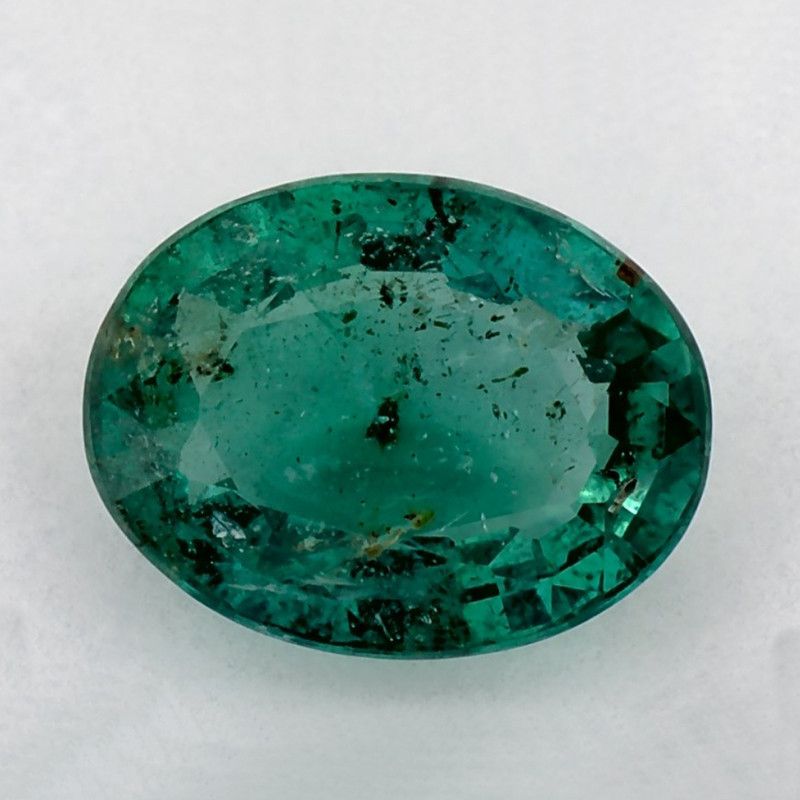Szmaragd 2,48 ct, zielony, szlif owalny