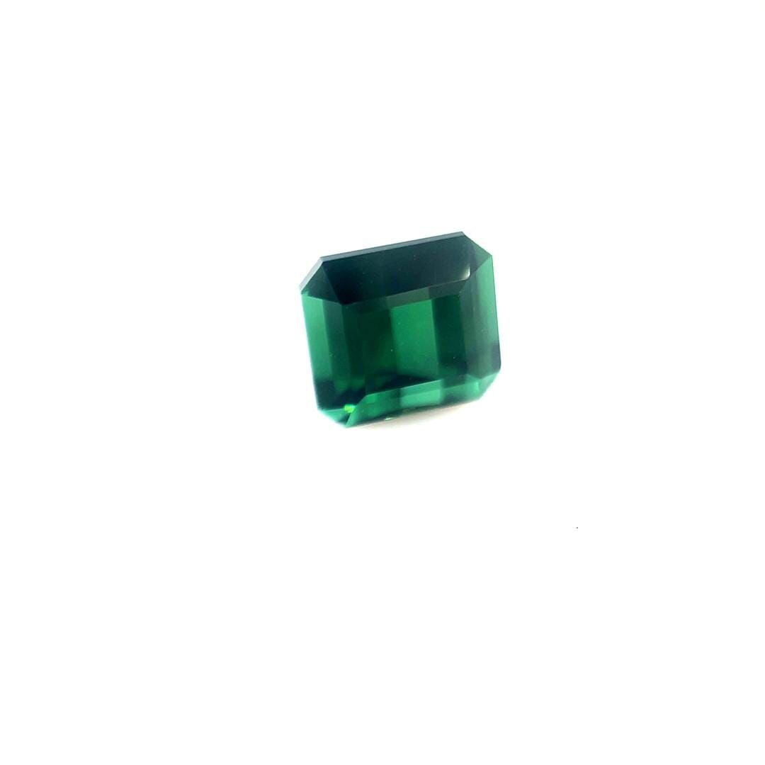 Turmalin 2,22 ct, zielony, szlif szmaragdowy