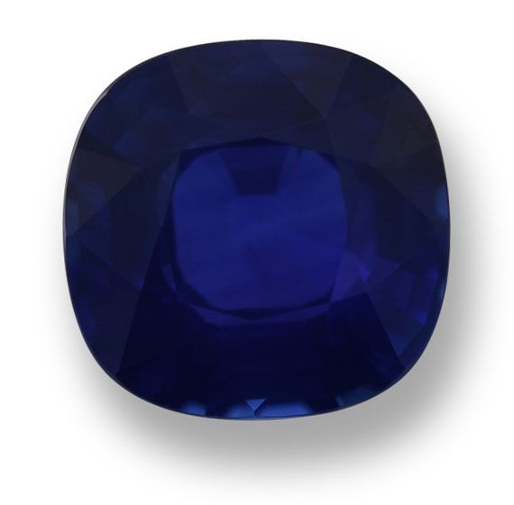 Szafir 1,45 ct, niebieski, szlif cushion