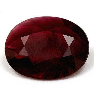 RUBY FACETED 0.93ct RED Deep Red SI REST_OF_AFRICA NONE
