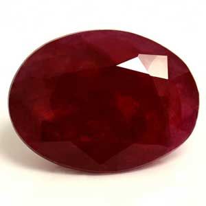 RUBY FACETED 2.17ct RED Medium Red SI REST_OF_AFRICA NONE