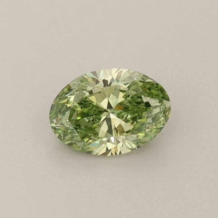 0.4 CT Fancy Vivid Green OVAL