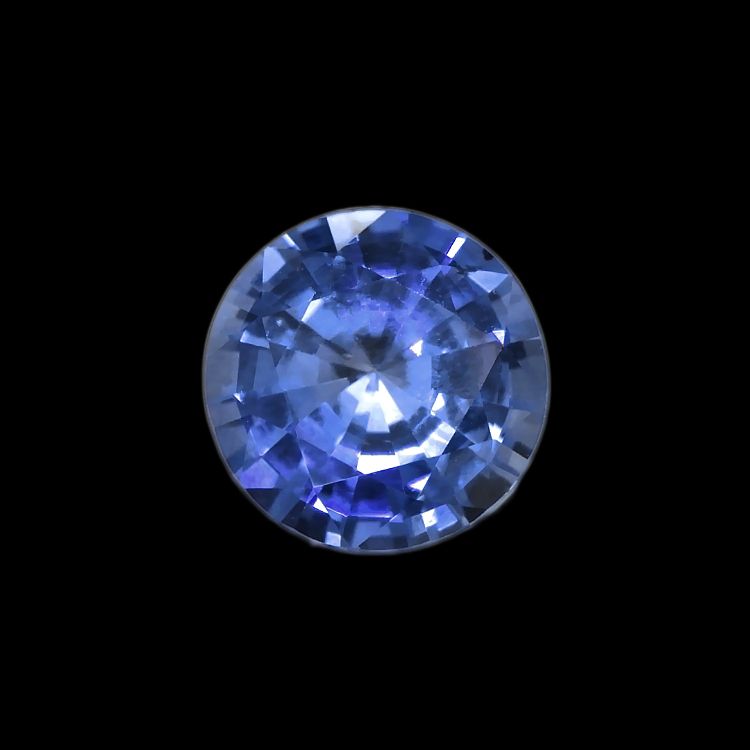 SAPPHIRE FACETED 0.65ct BLUE Blue EC SRILANKA HEATED