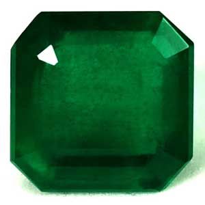 Szmaragd 1,46 ct, zielony, szlif szmaragdowy