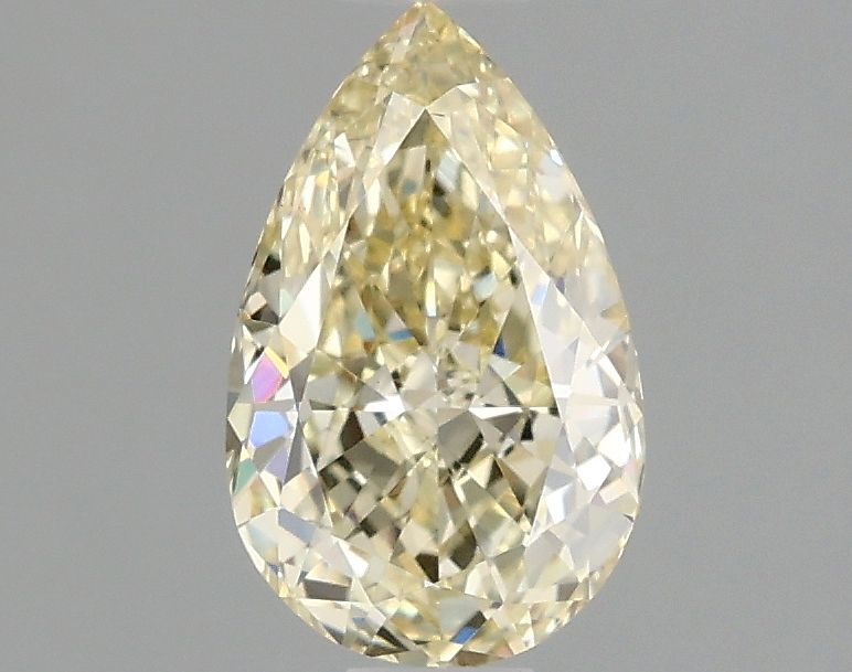 1.09 CT Fancy Light Yellow PEAR