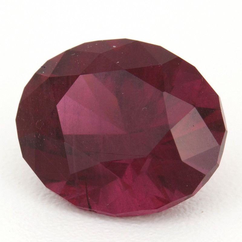 Granat 3,69 ct, purpurowy, szlif owalny
