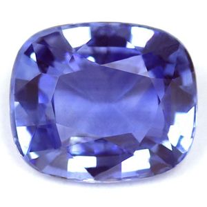 Szafir 1,50 ct, niebieski, szlif cushion