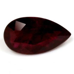 RUBY FACETED 0.98ct RED Deep Red SI REST_OF_AFRICA NONE