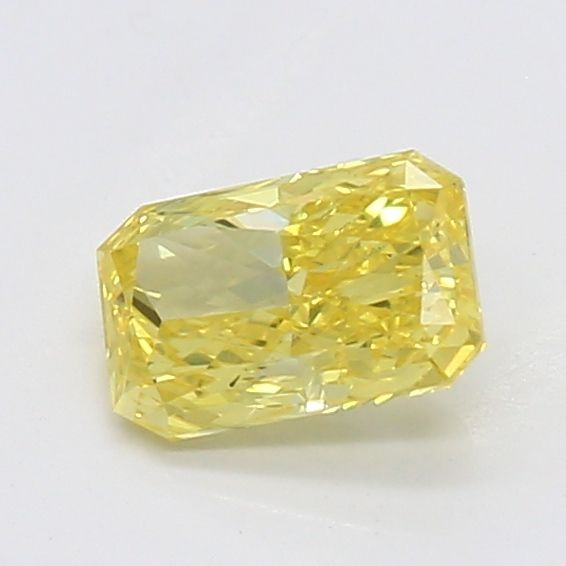 0.38 CT Fancy Vivid Yellow RADIANT