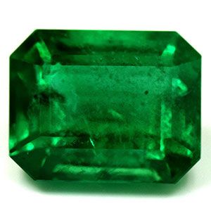 Szmaragd 2,70 ct, zielony, szlif szmaragdowy