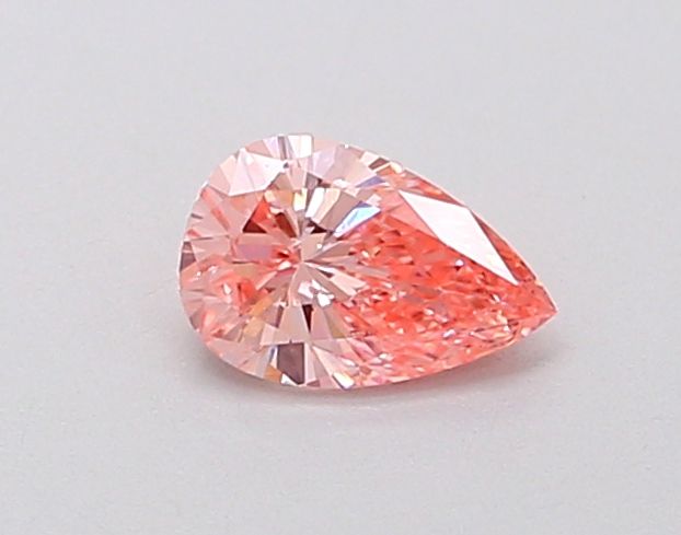 0.27 CT Fancy Vivid Pink PEAR
