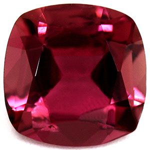 Turmalin 1,94 ct, różowy, szlif cushion