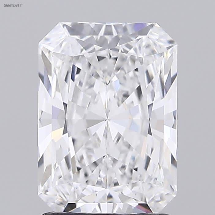 Diamant Radiant 1.77 ct - Couleur D - Pureté VVS2