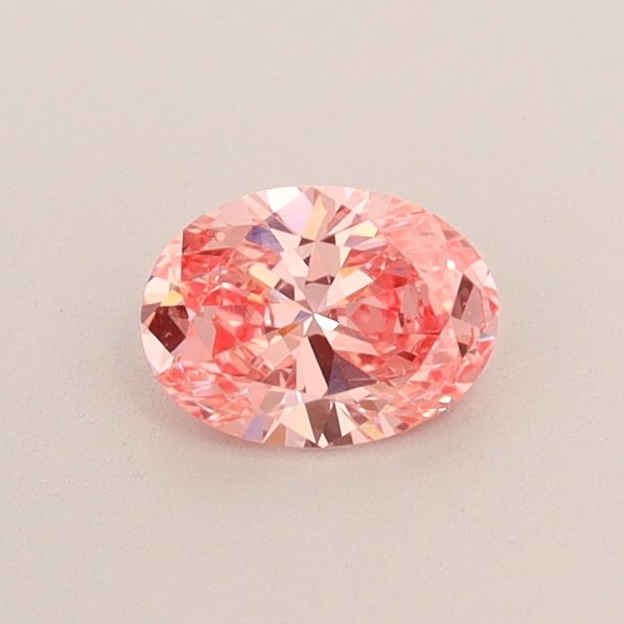 0.39 CT Fancy Vivid Pink OVAL