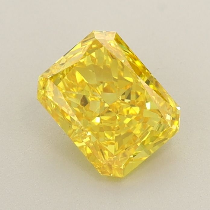 0.81 CT Fancy Vivid Yellow RADIANT