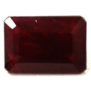 RUBY FACETED 2.88ct RED Deep Red EC REST_OF_AFRICA NONE