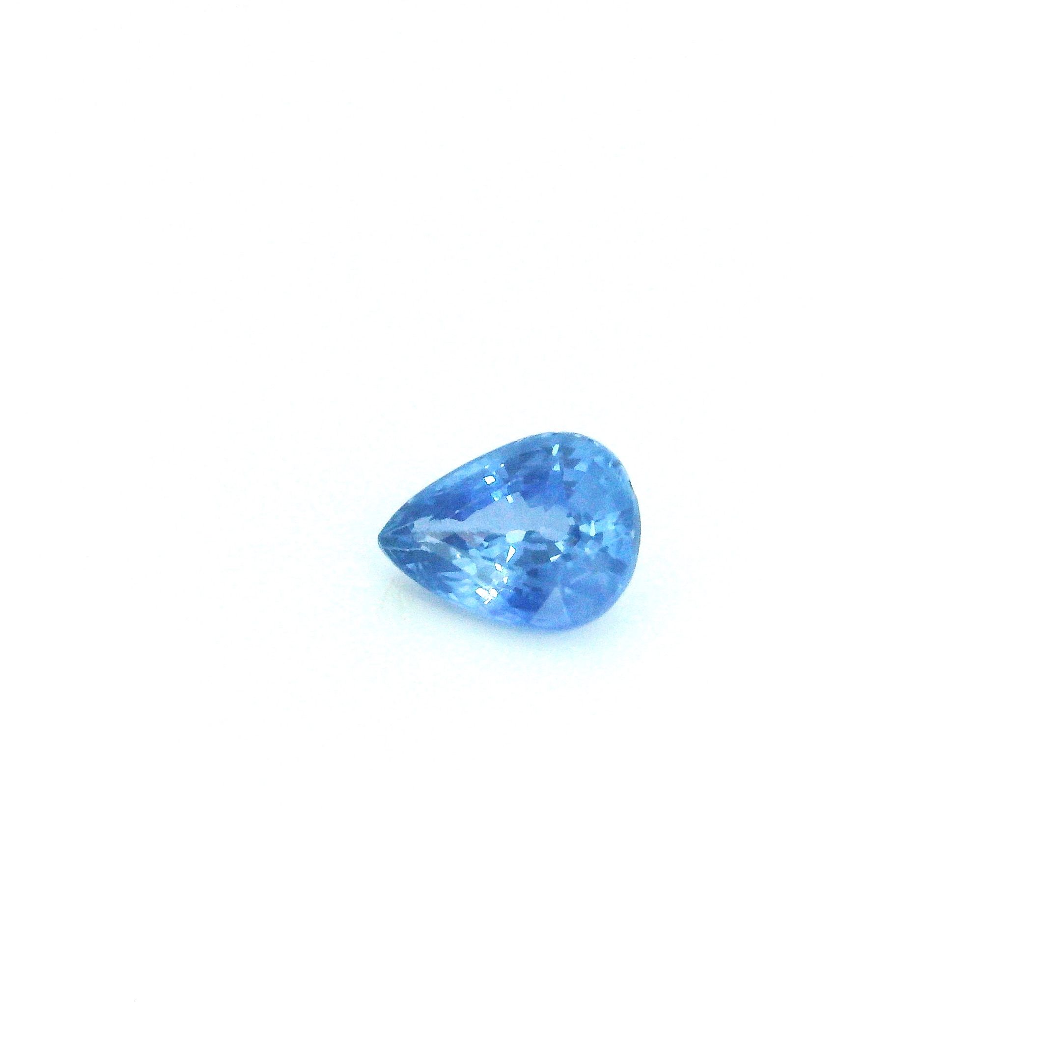 0.87 ct Pear sapphire