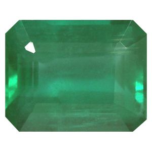 Szmaragd 2,28 ct, zielony, szlif szmaragdowy