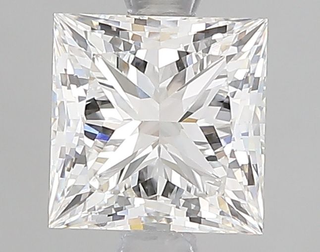 4.58-Carat Princess Shape Diamond