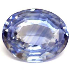 Szafir 2,60 ct, niebieski, szlif owalny